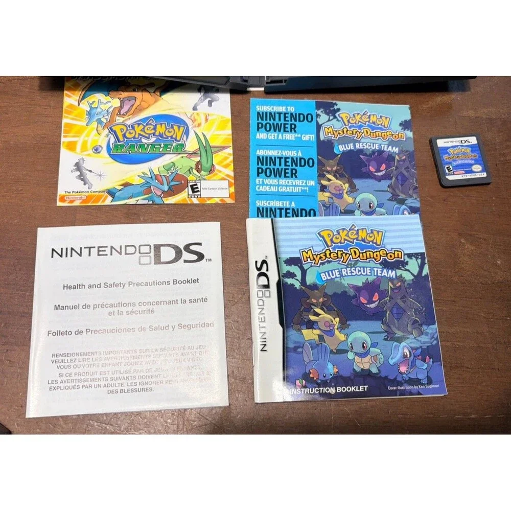 Pokemon Mystery Dungeon: Blue Rescue Team (Nintendo DS, 2006) - CIB